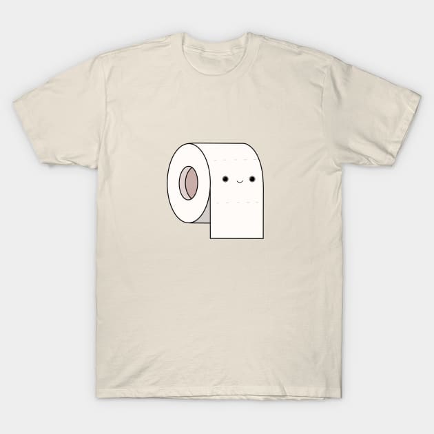 Toilet Paper T-Shirt by claudiamaestriny